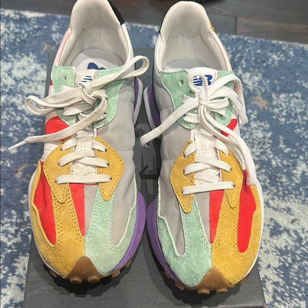 New Balance Colorful Multi-Panel Sneakers